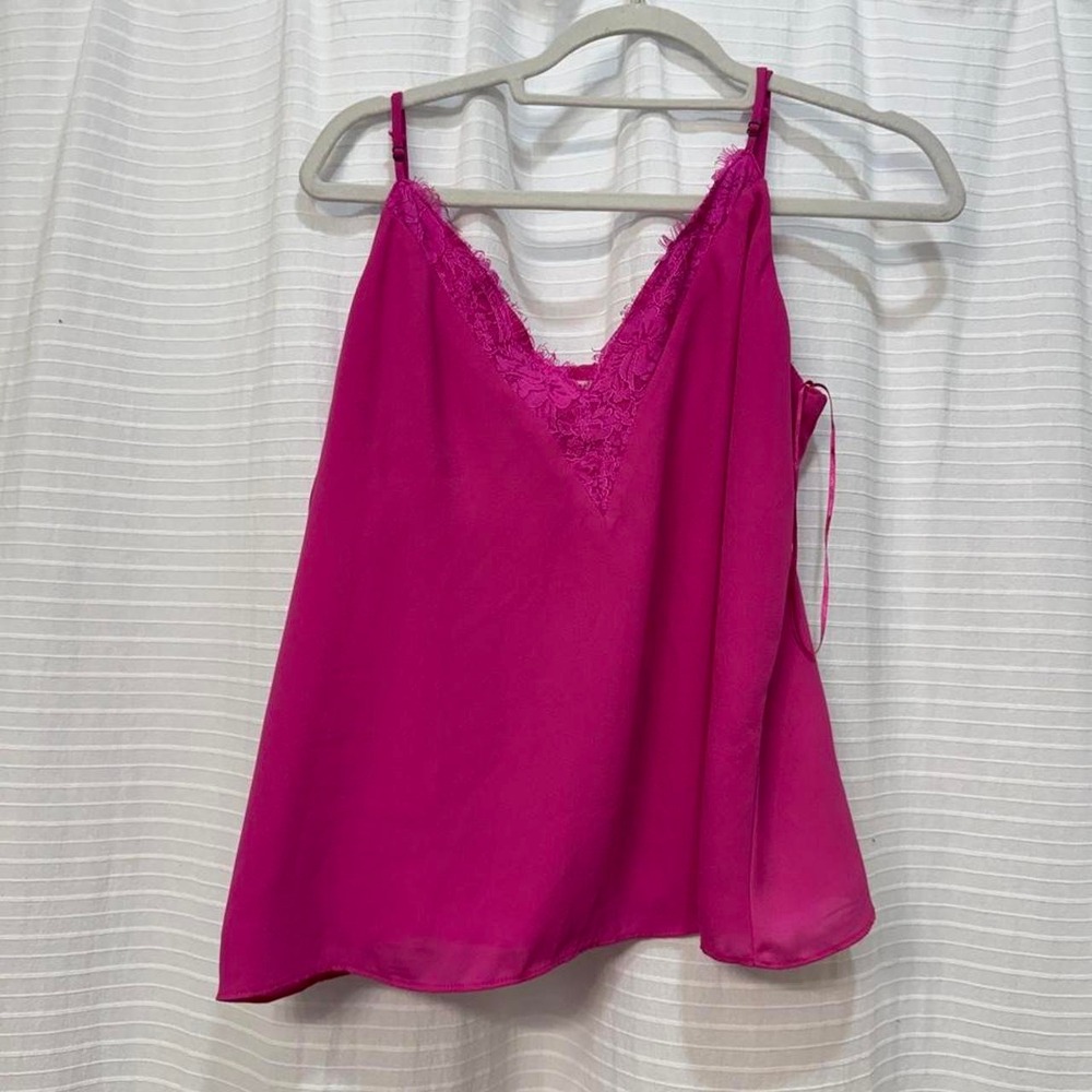 Socialite Pink Lace Tank